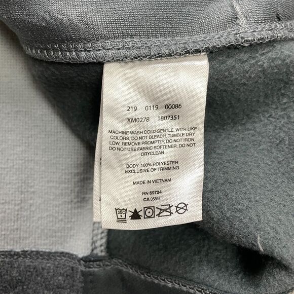 Columbia Active Jacket Men XL Gray Full Zip Pocket Mock Neck Long Sleeve Outdoor - Picture 6 of 10